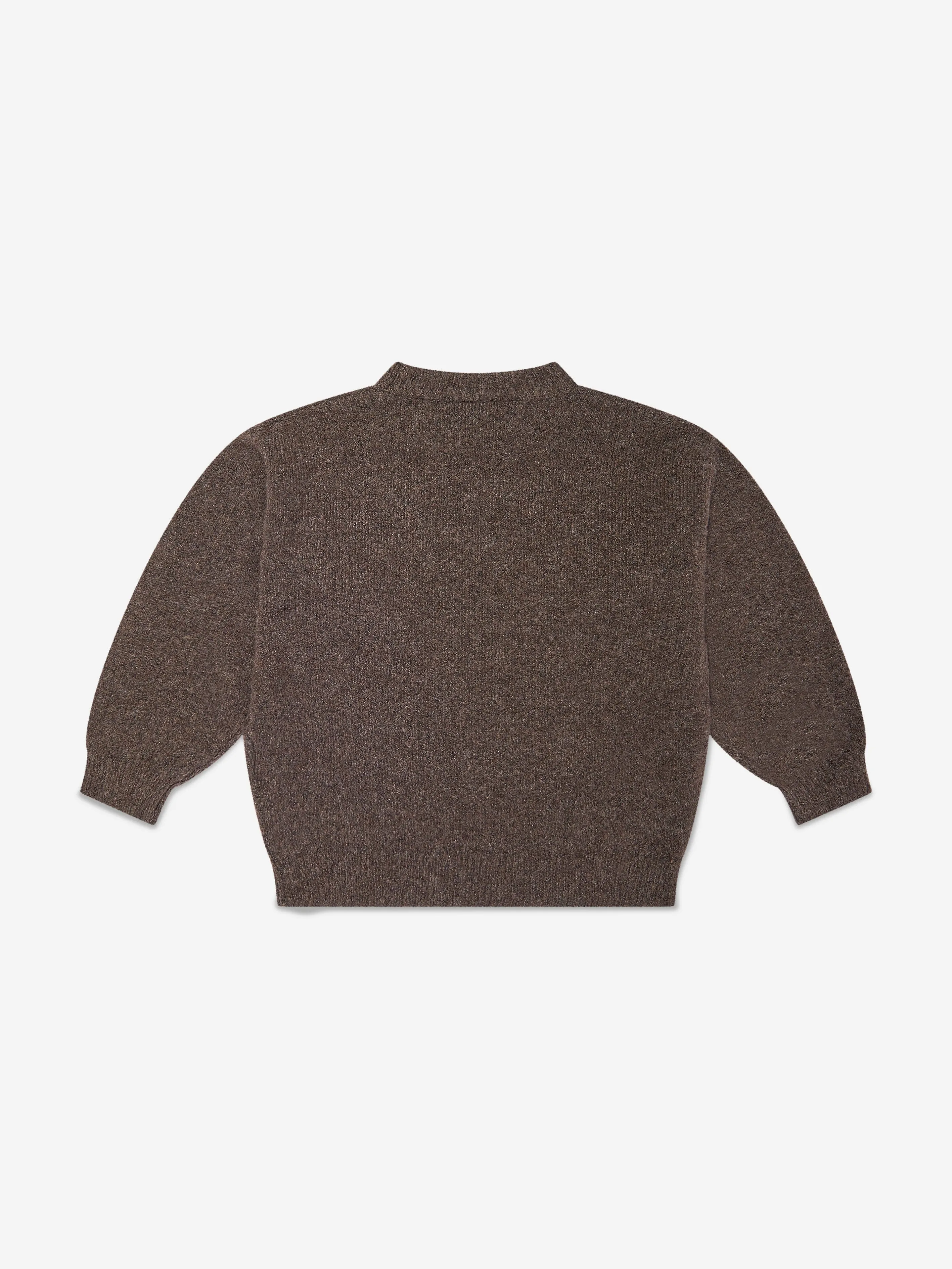 The Couture Club Kids CTRE Sweatshirt in Braun