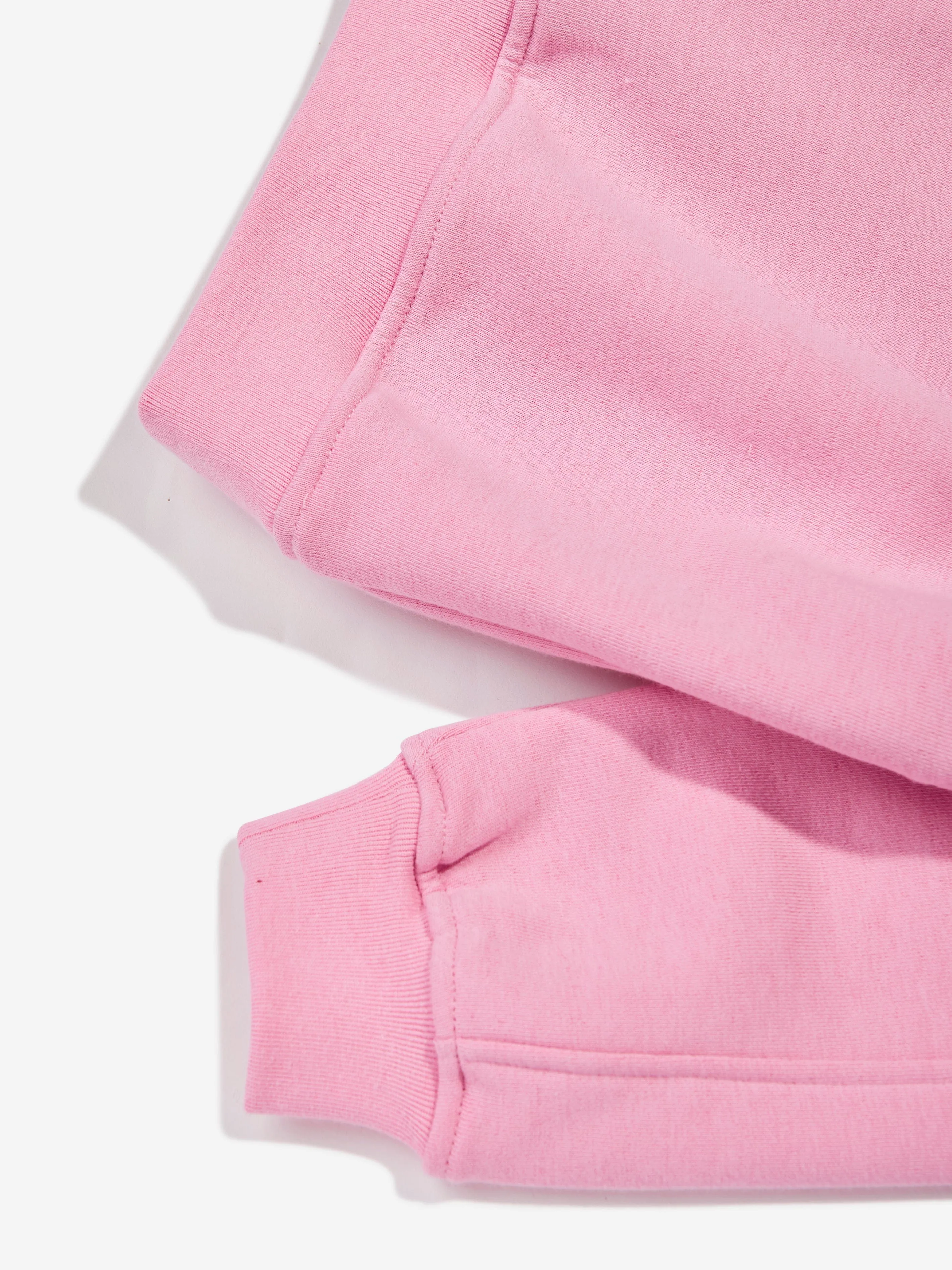 The Couture Club Kids Sweatshirt mit geprägtem Emblem in Rosa