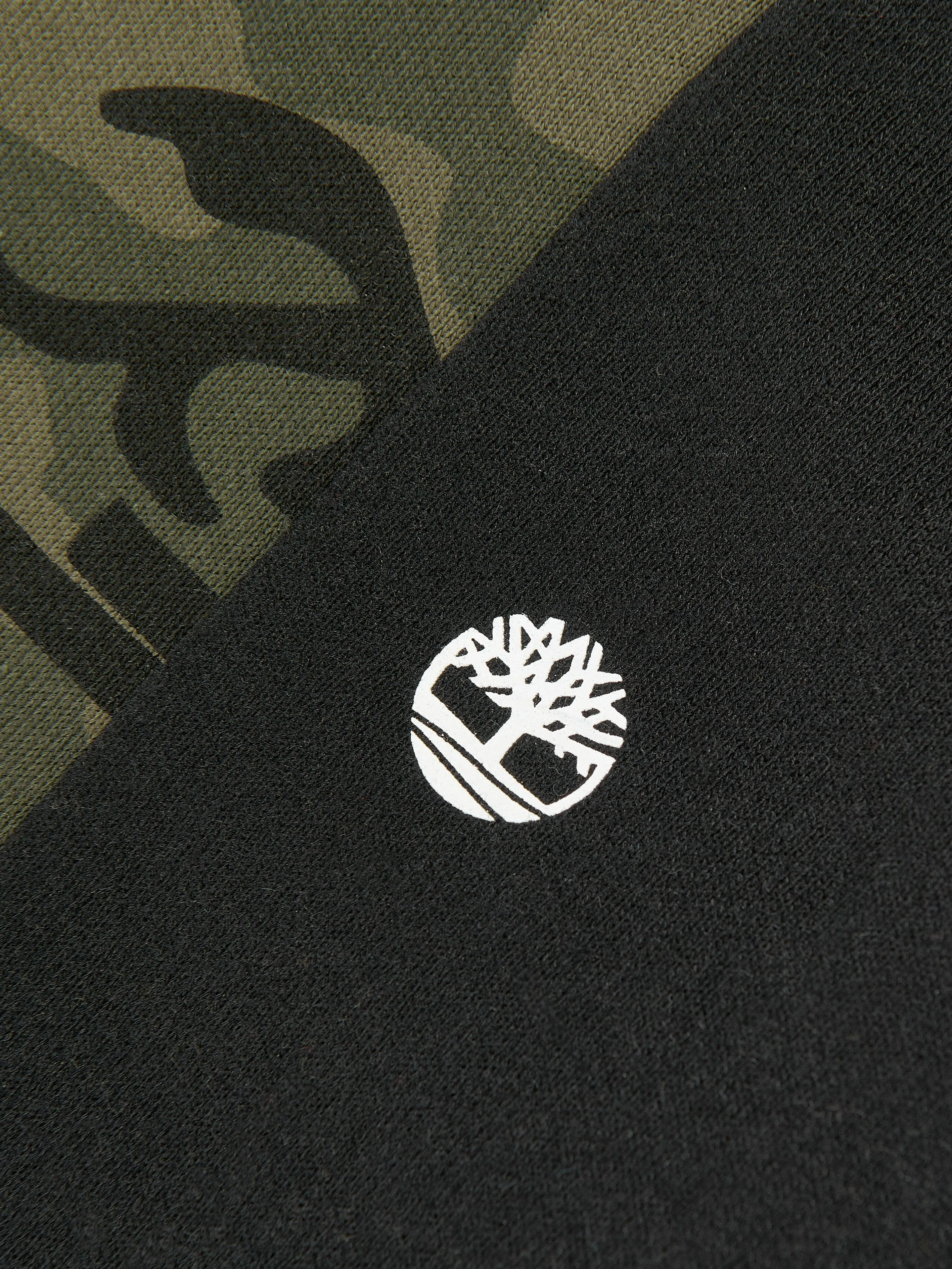 Timberland Jungen Tarnfleck Sweatshirt in Grün