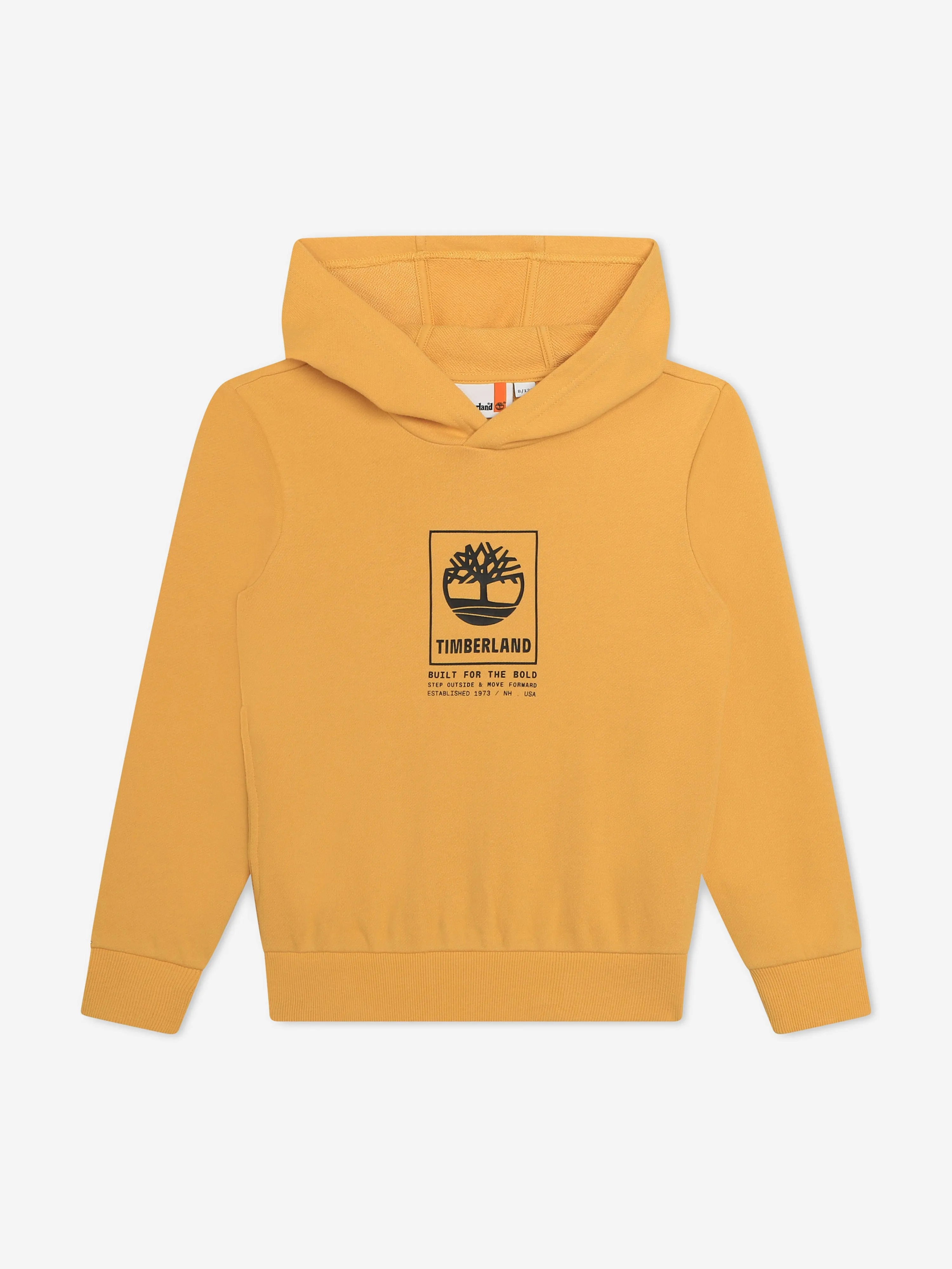Timberland Jungen Logo Hoodie in Gelb