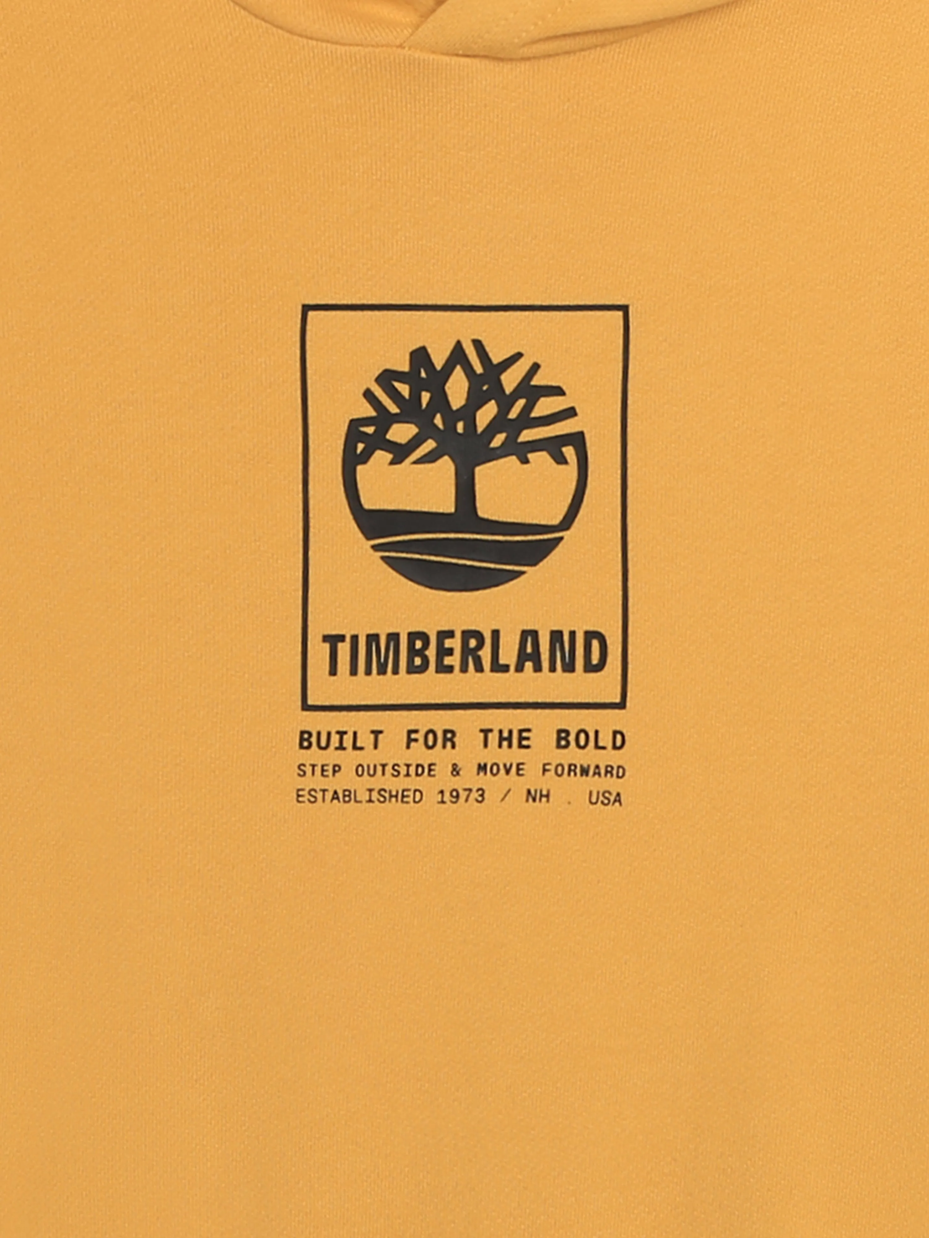 Timberland Jungen Logo Hoodie in Gelb