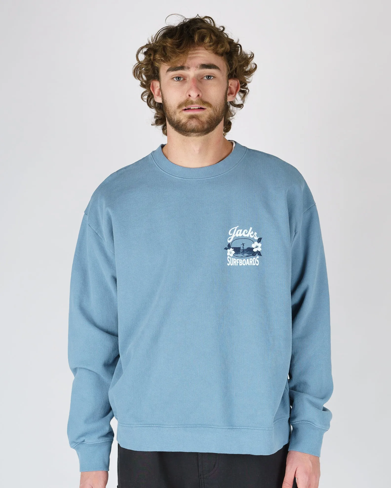 Tip Toe Schwergewicht Crewneck - Blau