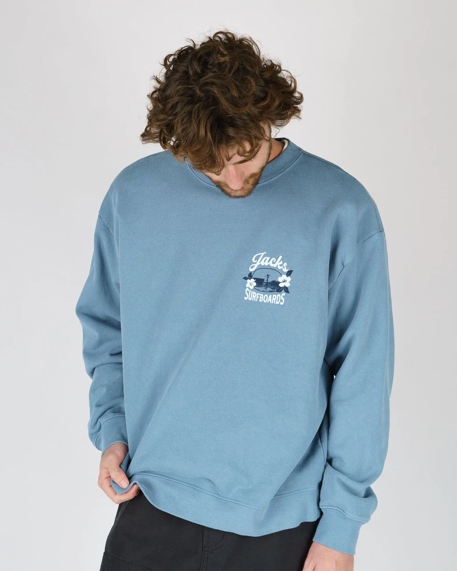 Tip Toe Schwergewicht Crewneck - Blau