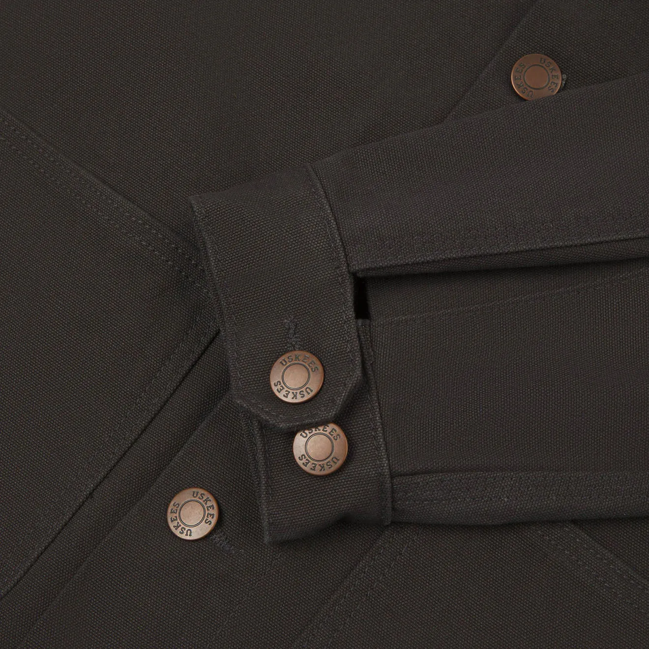 Uskees 3025 Canvas Chore Jacket Anthrazit