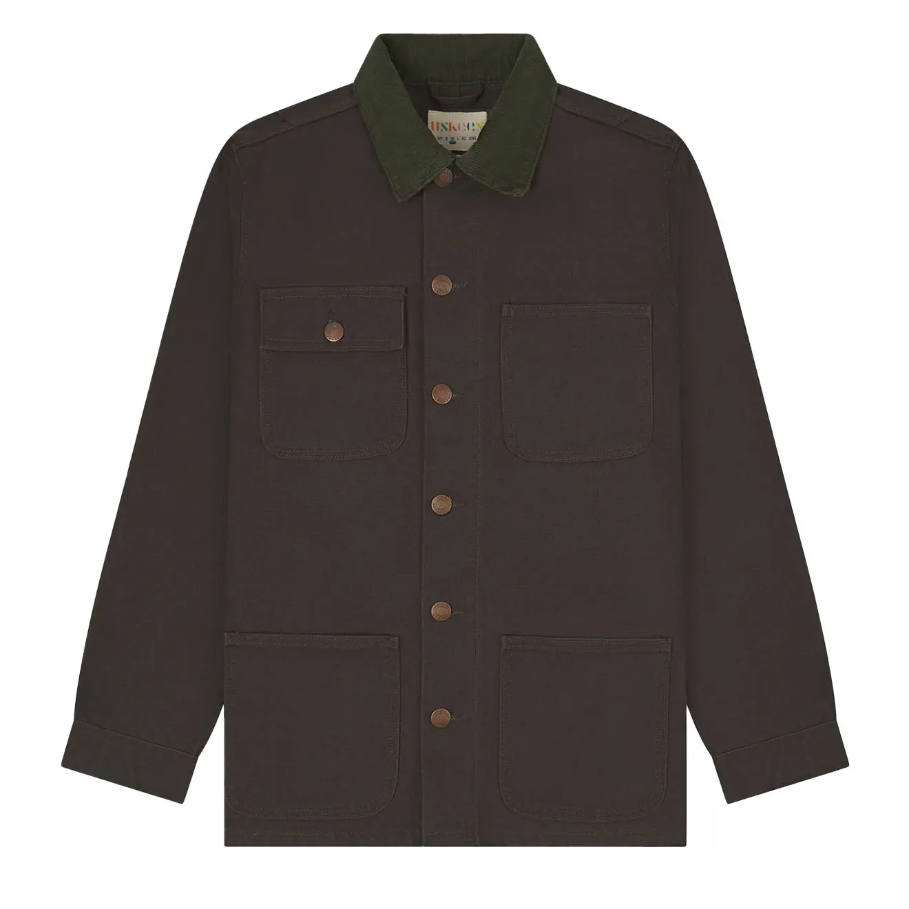 Uskees 3025 Canvas Chore Jacket Anthrazit