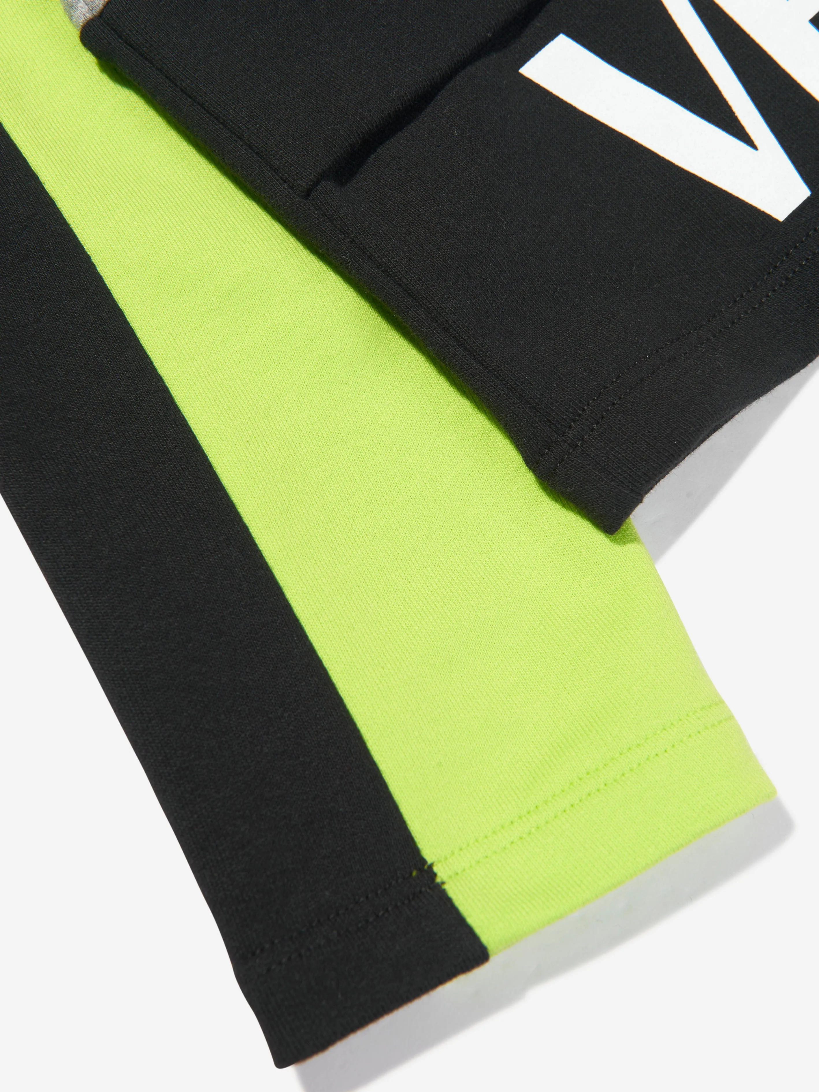 Versace Boys Halbzip-Pullover in Grau