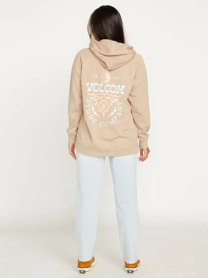 Volcom W Truly Stoked Boyfriend Hoody