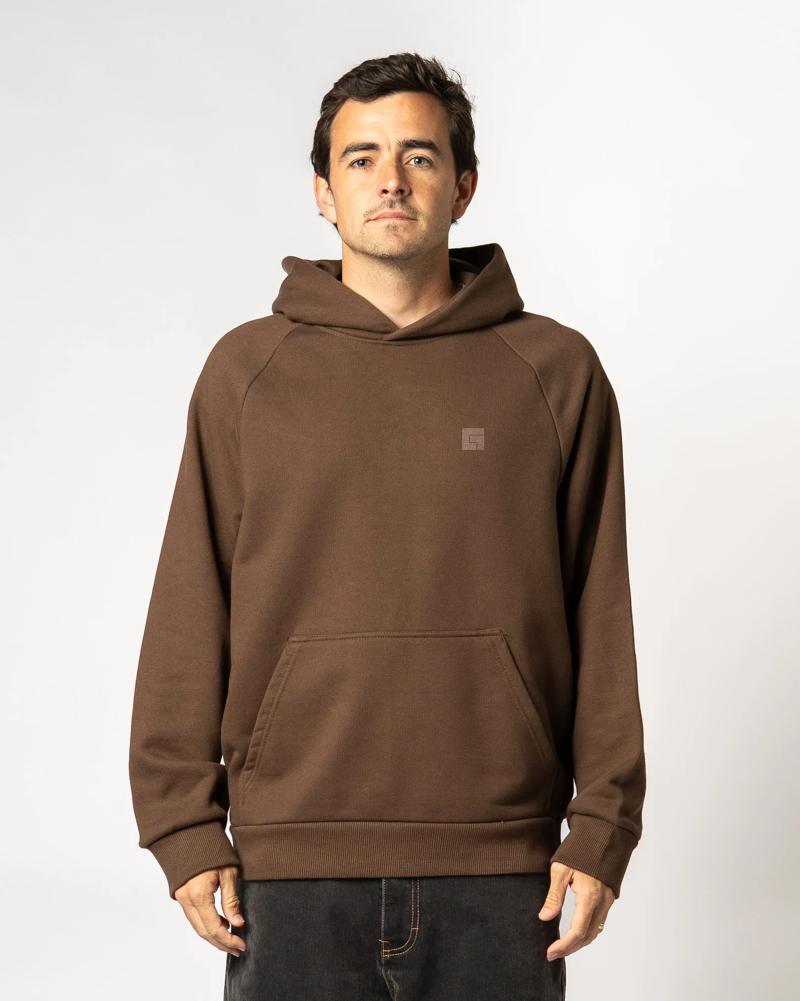 Volt Pullover Hoodie - Schokoladenbraun