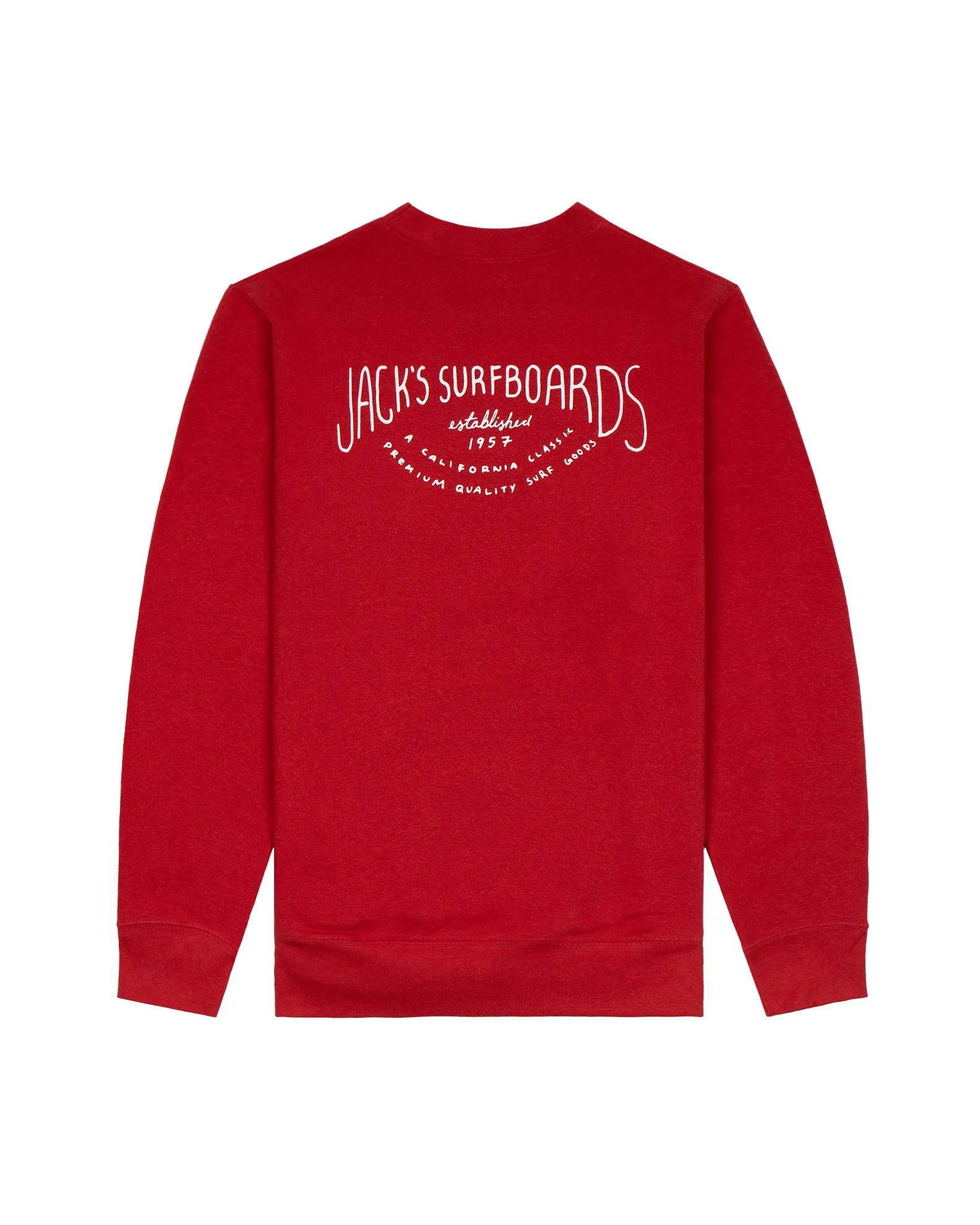 Klassisches Frauen-Crewneck-Sweatshirt mit Halbmondmuster