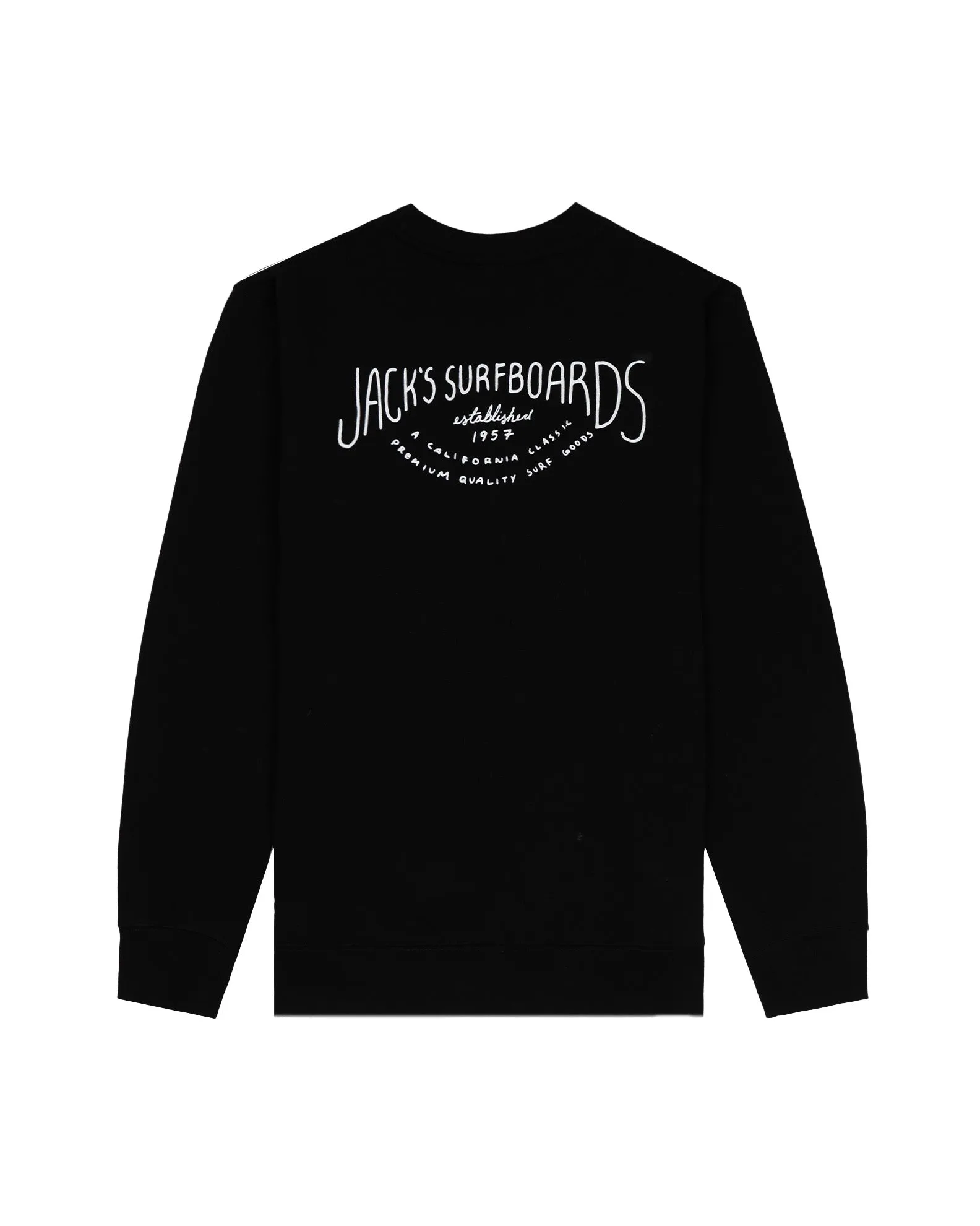Klassisches Frauen-Crewneck-Sweatshirt mit Halbmondmuster