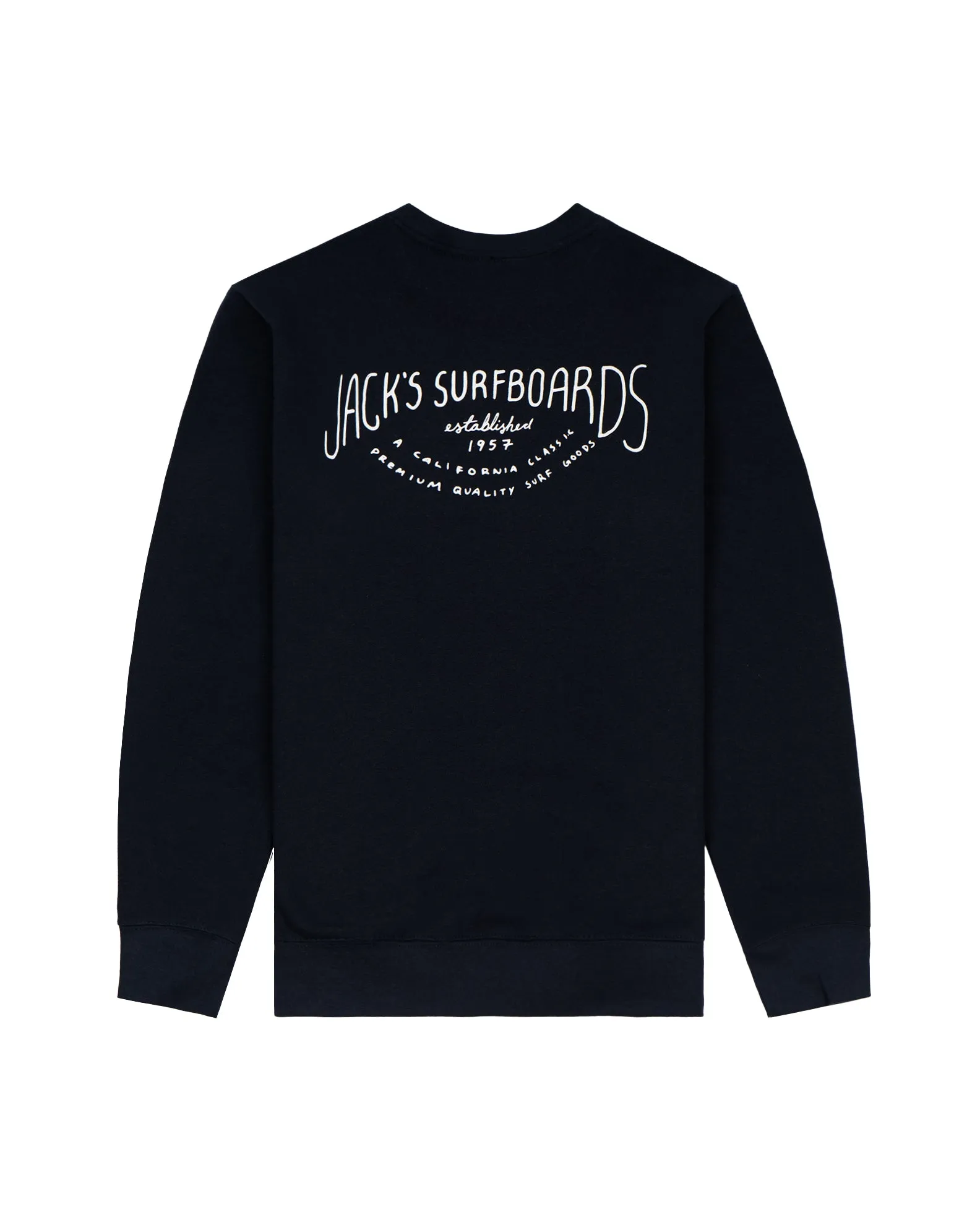 Klassisches Frauen-Crewneck-Sweatshirt mit Halbmondmuster
