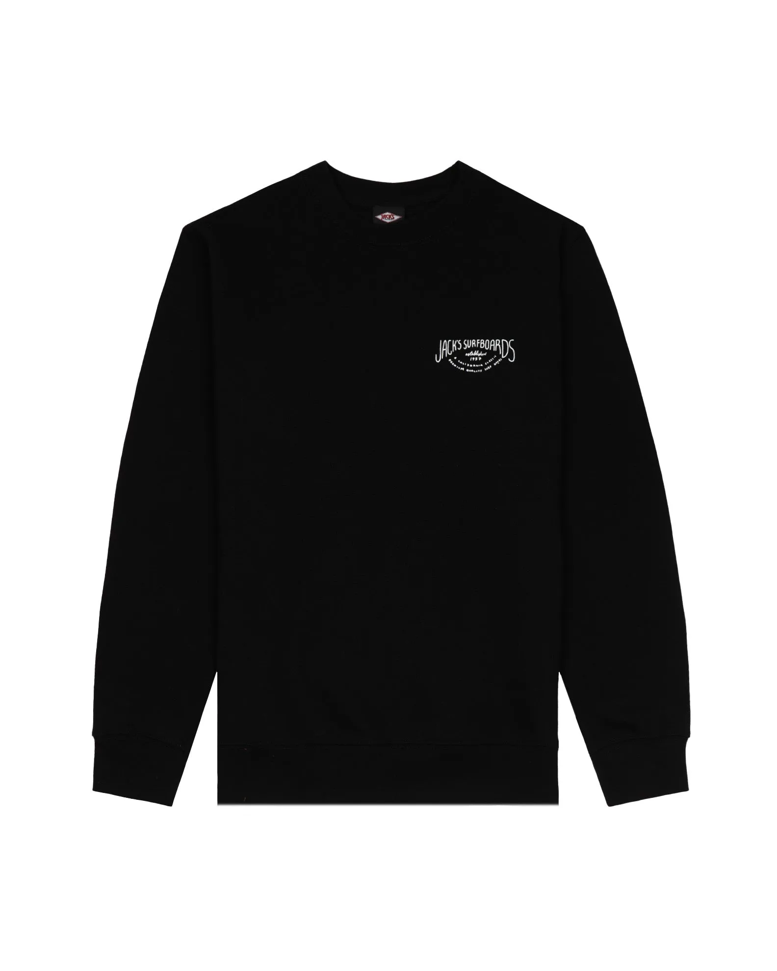 Klassisches Frauen-Crewneck-Sweatshirt mit Halbmondmuster