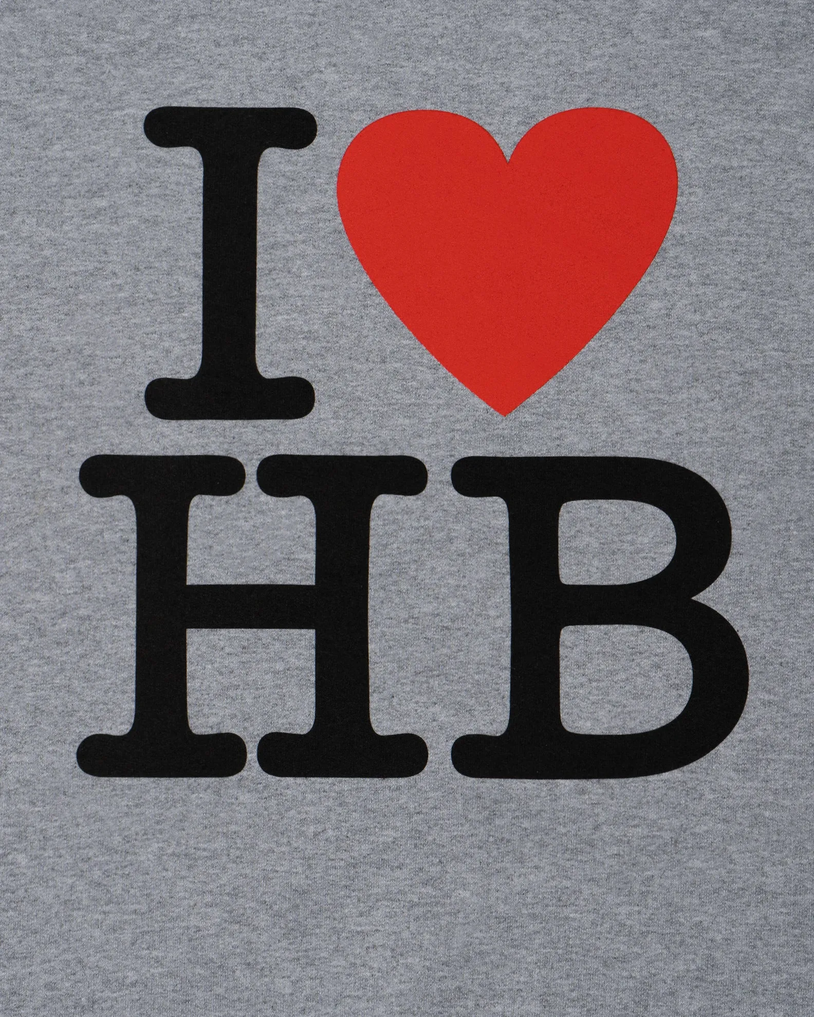 Damen I Heart HB Crewneck Sweatshirt