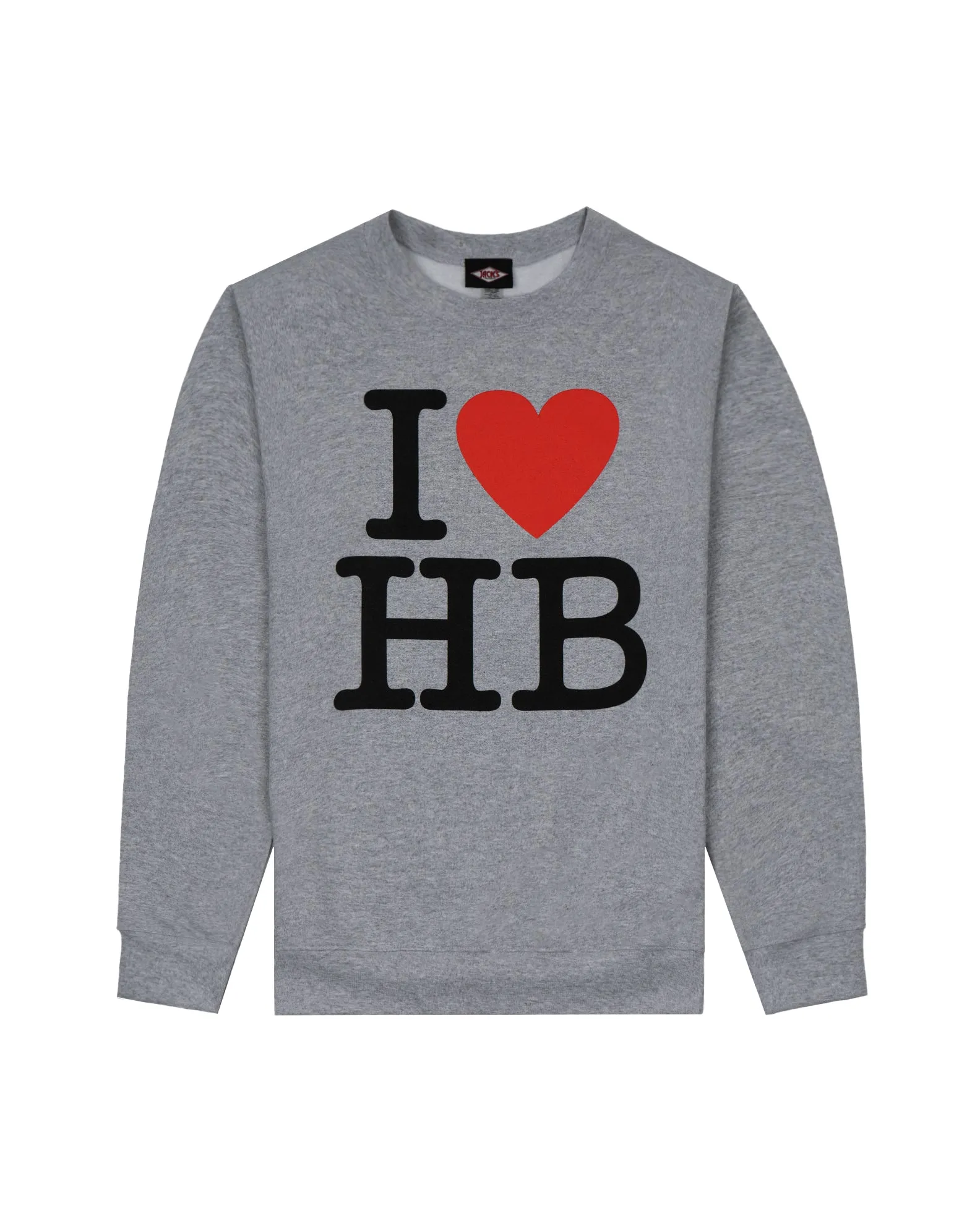 Damen I Heart HB Crewneck Sweatshirt