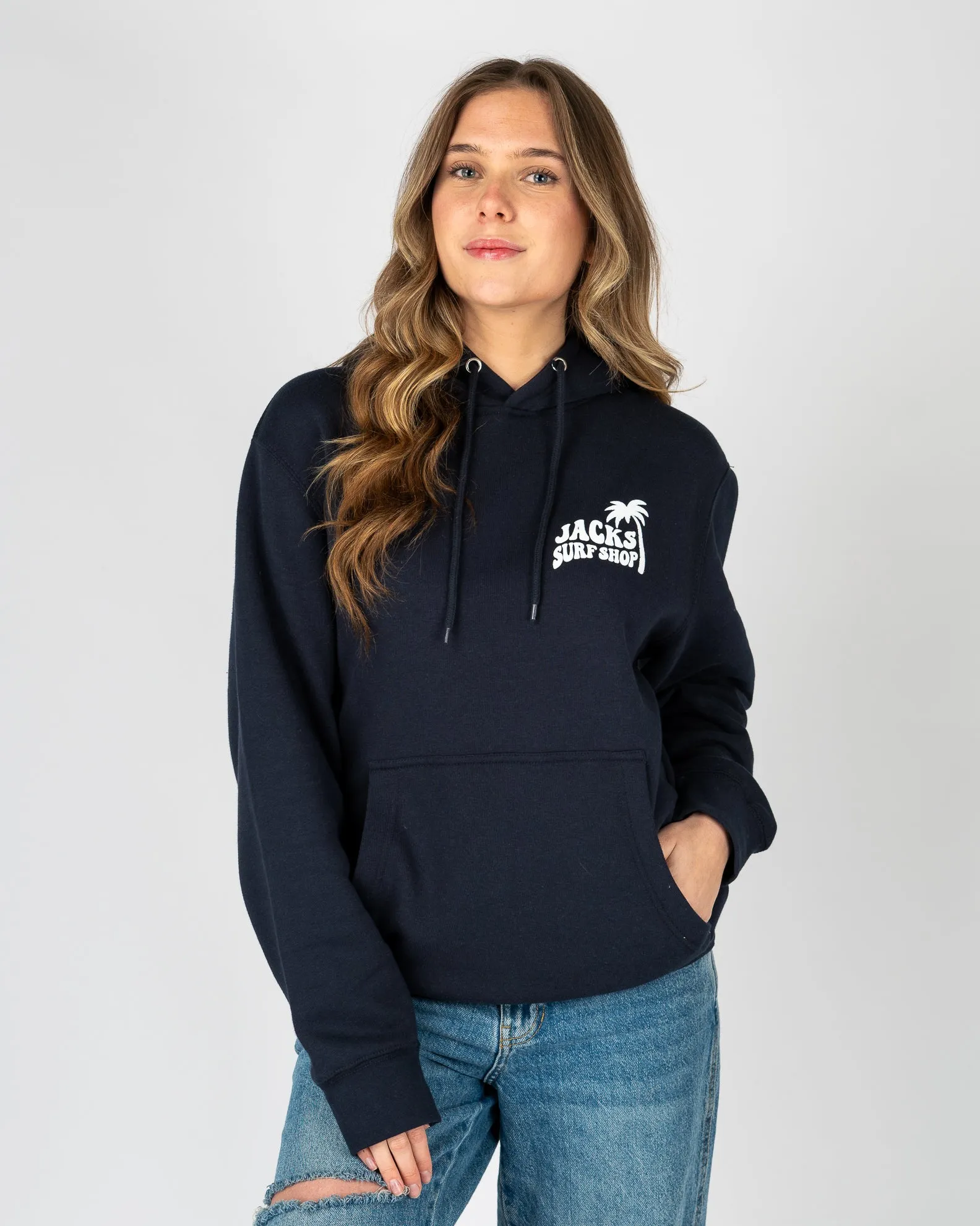 Damens Sway HB Pullover Hoodie - Marineblau