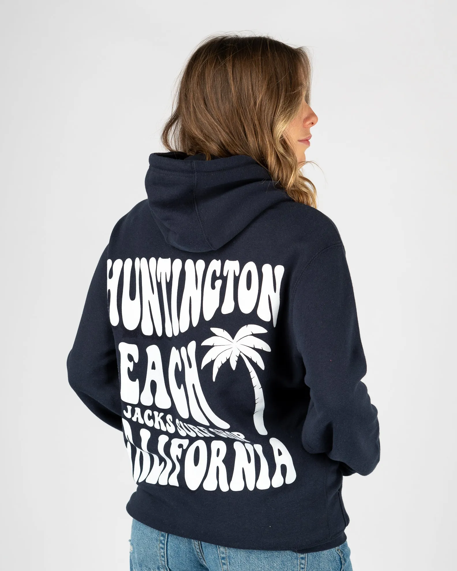 Damens Sway HB Pullover Hoodie - Marineblau