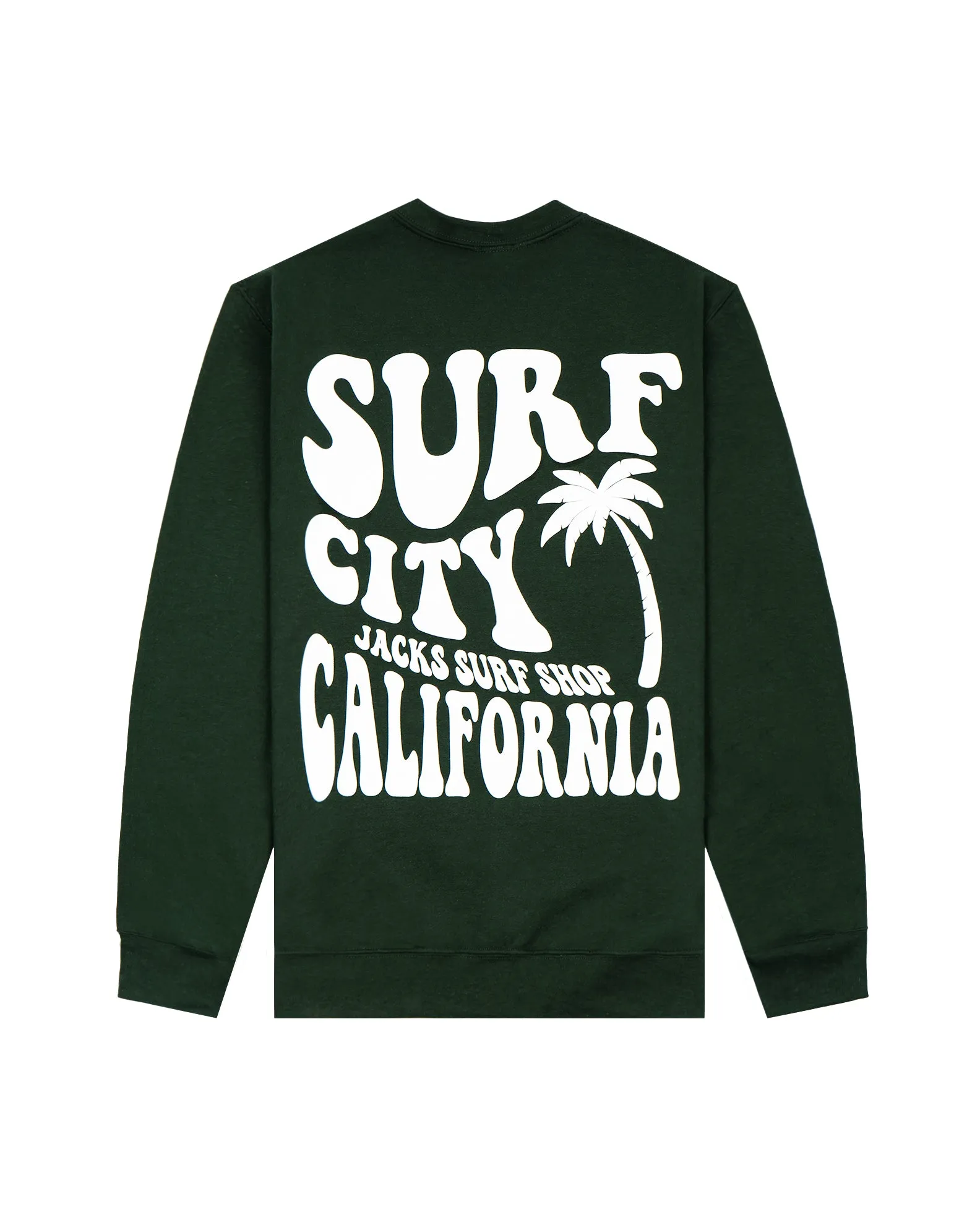 Damens Sway Surf City Crewneck Sweatshirt